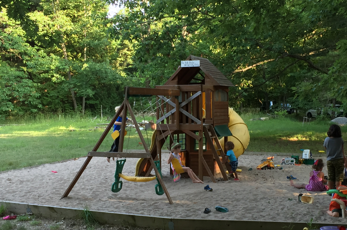 Children in the playground